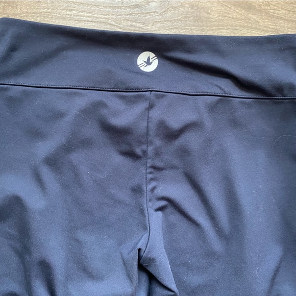 Aerie vintage 2000s flared/wide leg workout yoga pants w/ zipper pocket size med - Picture 6 of 10